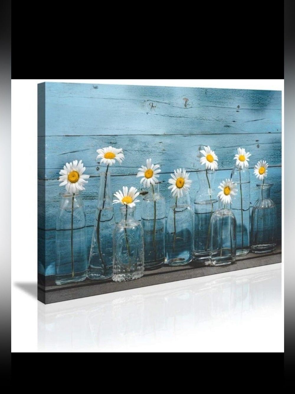 Vintage Flower Canvas Wall Art